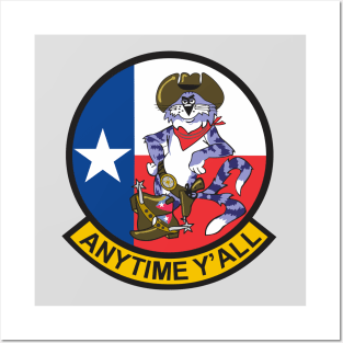 Grumman F-14 Tomcat - Anytime Y'All Posters and Art